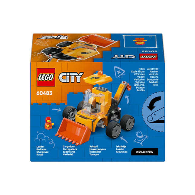 LEGO® City Rides – Construction Loader Toy Building Set 60483