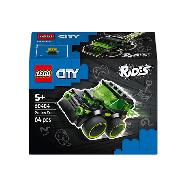 LEGO® City Rides – Gaming Race Car - Model Car Kit 60484