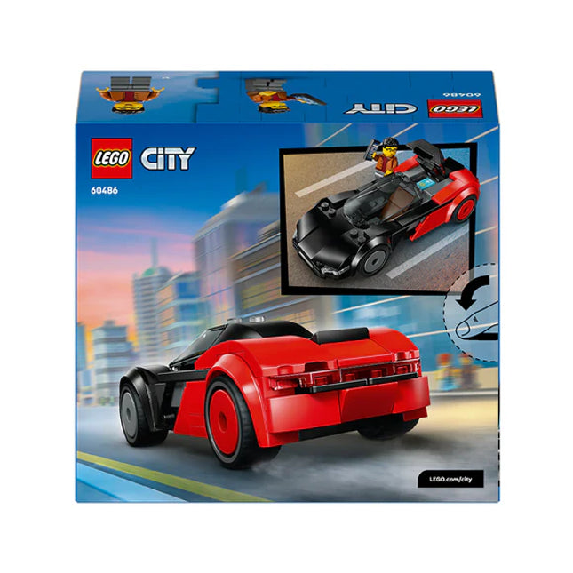 LEGO® City EV Supercar Toy Building Kit and Minifigure 60486