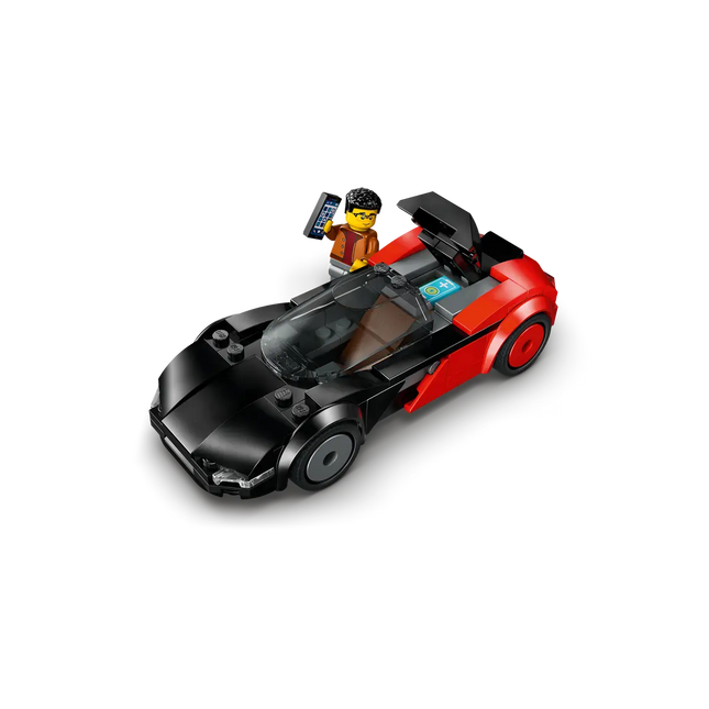 LEGO® City EV Supercar Toy Building Kit and Minifigure 60486