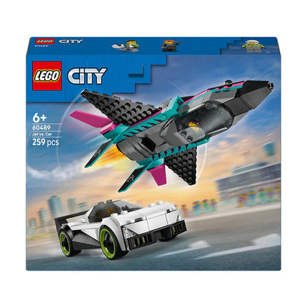 LEGO® City Jet vs Car 60489