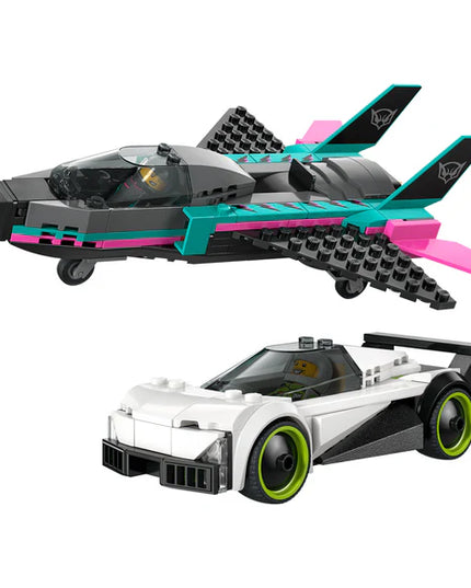 LEGO® City Jet vs Car 60489
