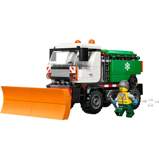 LEGO® City Snowplough Truck Toy Vehicle with Minifigure 60490