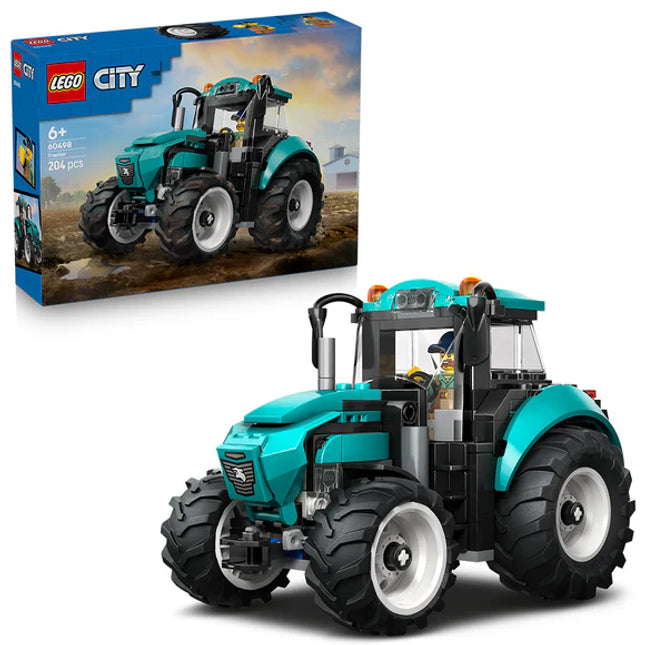 LEGO® City Tractor Farm Toy Building Set and Minifigure 60498