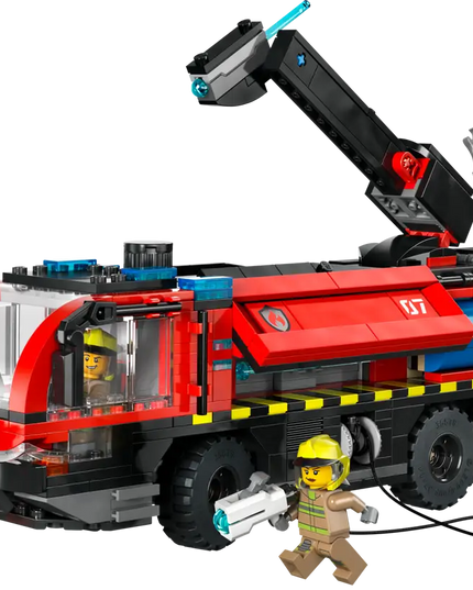 LEGO® City Airport Fire Engine-Toy Truck Building Set 60499