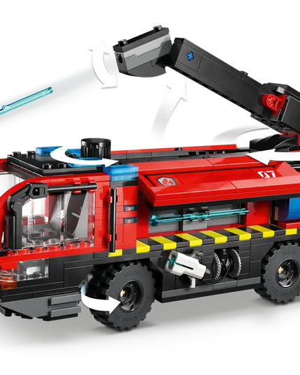 LEGO® City Airport Fire Engine-Toy Truck Building Set 60499
