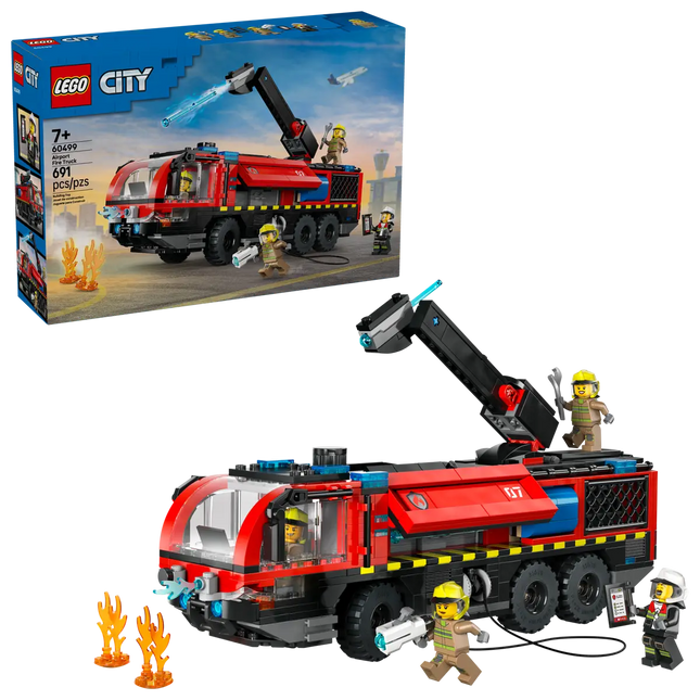 LEGO® City Airport Fire Engine 60499