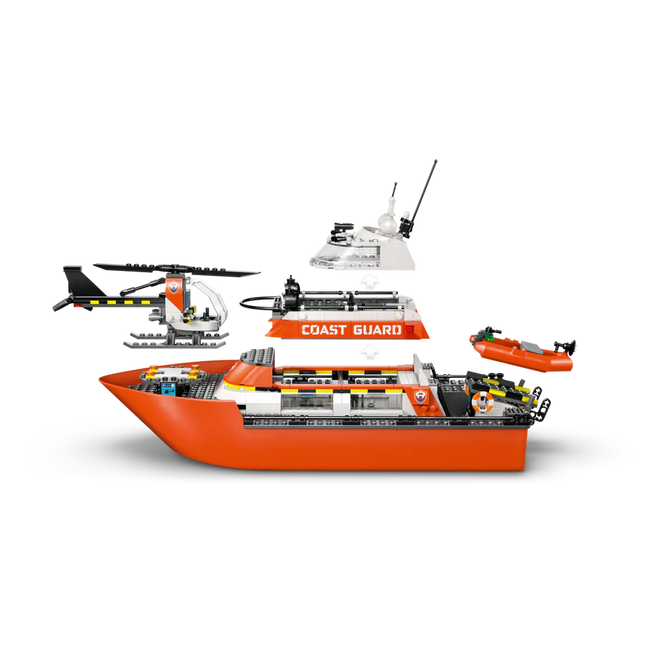 LEGO® City Coast Guard Rescue Boat & Helicopter 60504