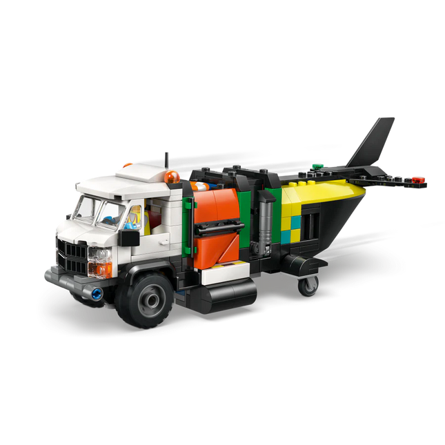 LEGO® City Airplane, Service Truck & Hovercraft Remix 60505