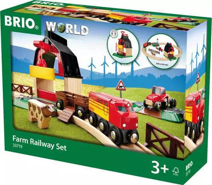BRIO FARM RAILWAY SET