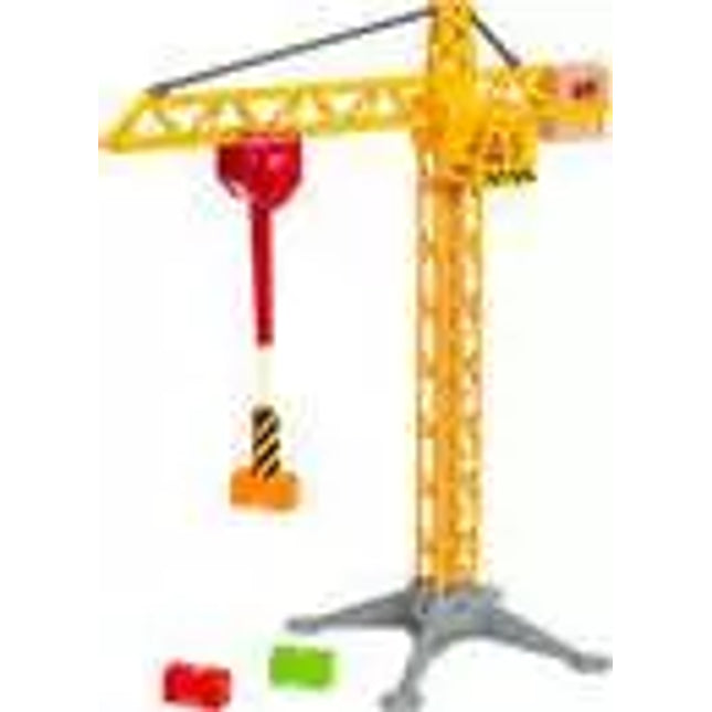 BRIO CONSTRUCTION CRANE WITH LIGHTS