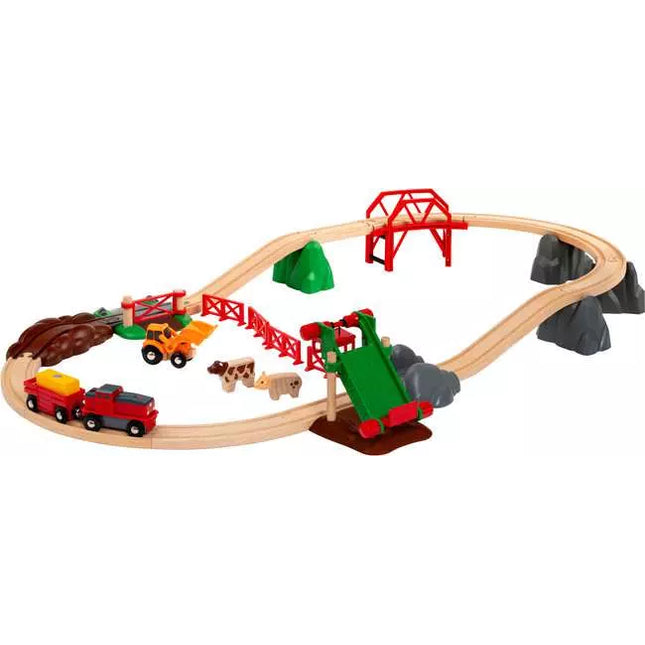 BRIO ANIMAL FARM SET