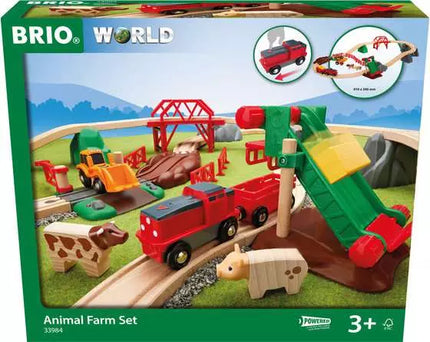 BRIO ANIMAL FARM SET