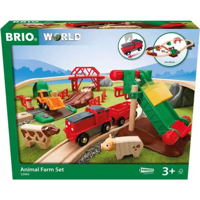 BRIO ANIMAL FARM SET