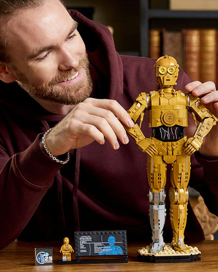LEGO® Star Wars™ C-3PO Character, Figure Set for Adults 75398