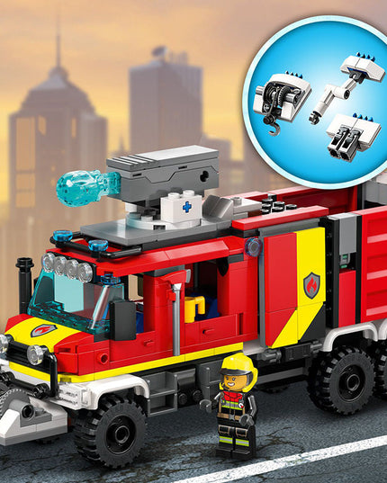 LEGO® City Fire Command Unit Building Toy Set 60374