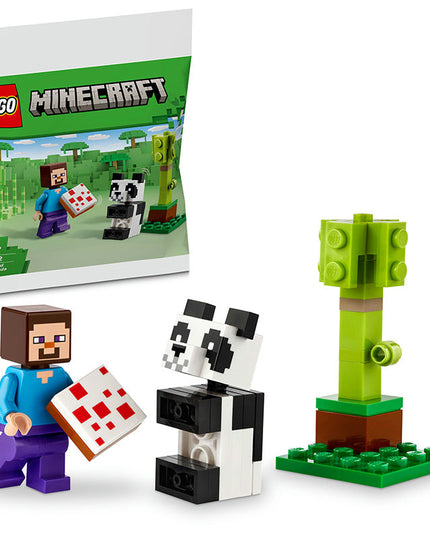 LEGO® Minecraft Steve and Baby Panda 30672