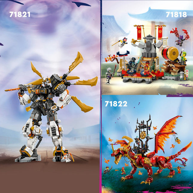 LEGO¬Æ NINJAGO¬Æ Tournament Temple City Adventure Toy Set 71814
