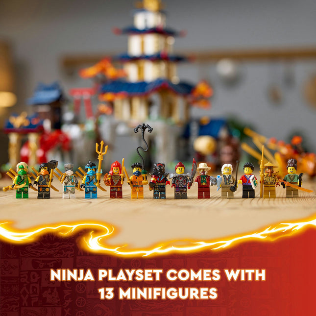 LEGO¬Æ NINJAGO¬Æ Tournament Temple City Adventure Toy Set 71814