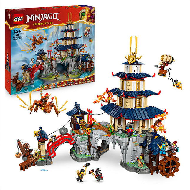 LEGO¬Æ NINJAGO¬Æ Tournament Temple City Adventure Toy Set 71814