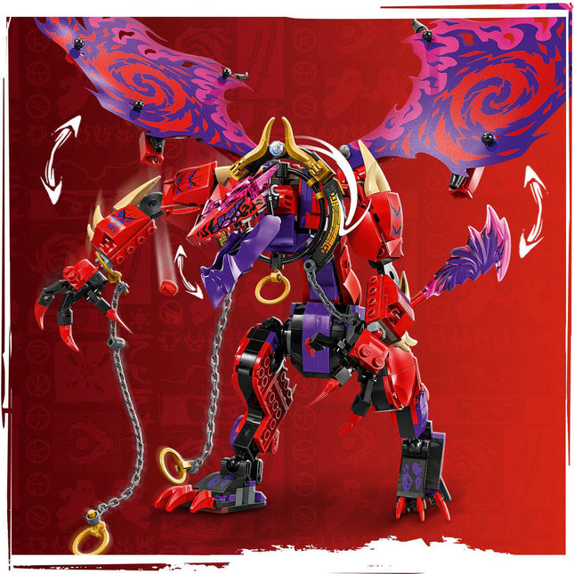 LEGO® NINJAGO® Thunderfang Dragon of Chaos Ninja Toy Set 71832