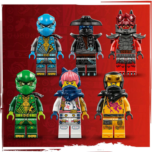 LEGO® NINJAGO® Thunderfang Dragon of Chaos Ninja Toy Set 71832