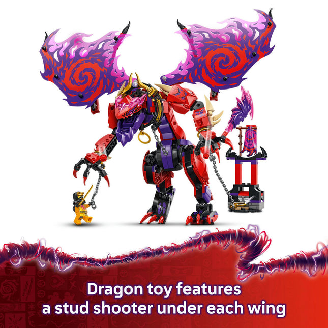 LEGO® NINJAGO® Thunderfang Dragon of Chaos Ninja Toy Set 71832