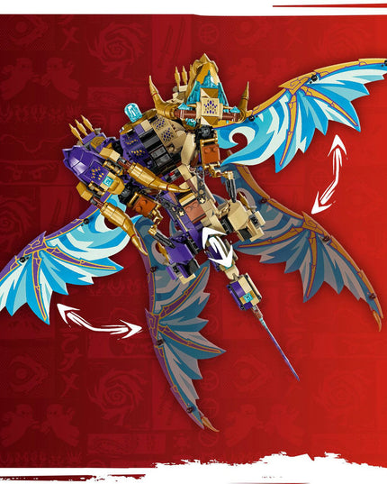 LEGO® NINJAGO® Arc Dragon of Focus Ninja Toy Set 71836