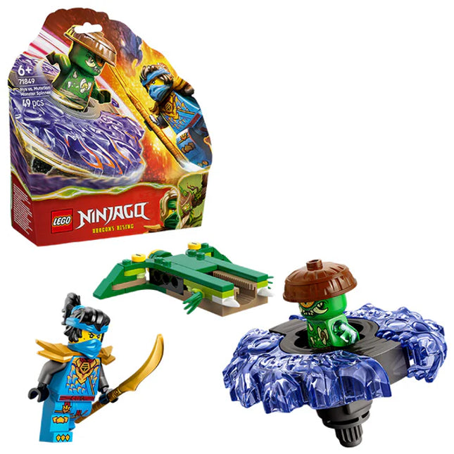 LEGO® NINJAGO® Nya vs. Mutation Monster Spinner Toy 71849