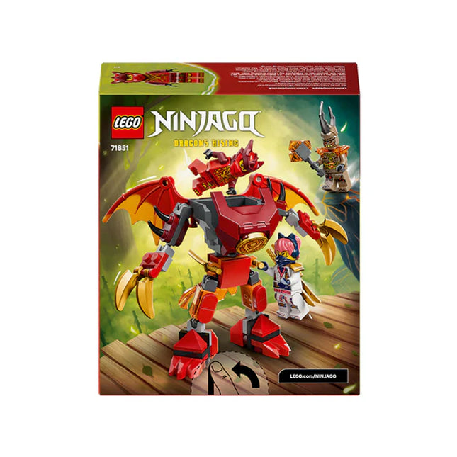 LEGO® NINJAGO® Kai’s Dragon Mech Battle Pack, Mech Toy 71851