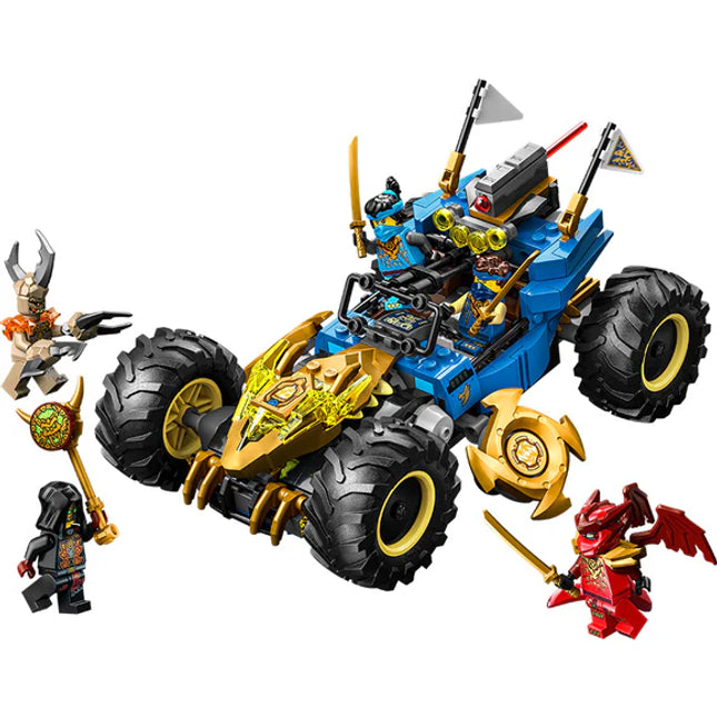 LEGO® NINJAGO® Jay’s Transforming Car Racing Toy 71856