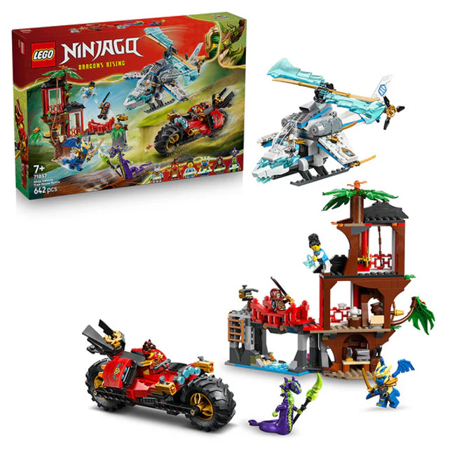 LEGO® NINJAGO® Ninja Vehicle Tree House Battle Toy Set 71857