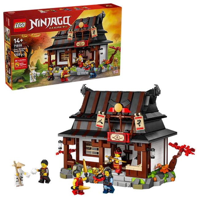 LEGO® NINJAGO® Four Weapons Blacksmith 15th Anniversary 71858