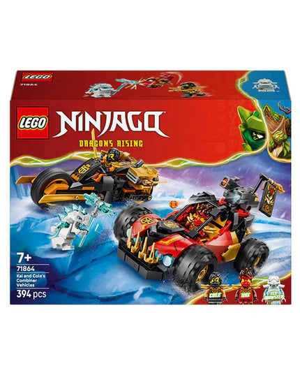 LEGO® NINJAGO® Kai and Cole’s Combiner Vehicles Toy 71864