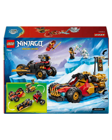 LEGO® NINJAGO® Kai and Cole’s Combiner Vehicles Toy 71864