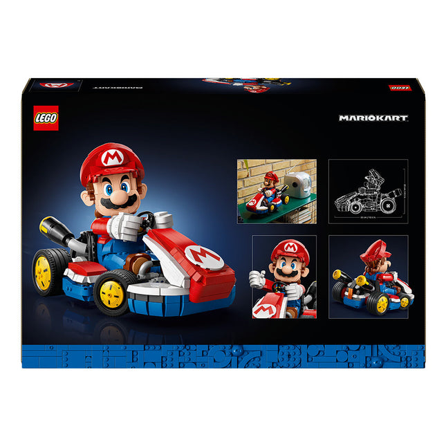 LEGO® Super Mario™: Mario Kart™ – Mario & Standard Kart, Collectible Model 72037