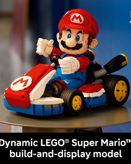 LEGO® Super Mario™: Mario Kart™ – Mario & Standard Kart, Collectible Model 72037