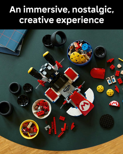 LEGO® Super Mario™: Mario Kart™ – Mario & Standard Kart, Collectible Model 72037