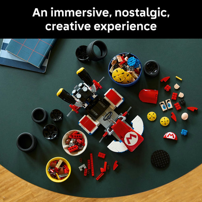 LEGO® Super Mario™: Mario Kart™ – Mario & Standard Kart, Collectible Model 72037