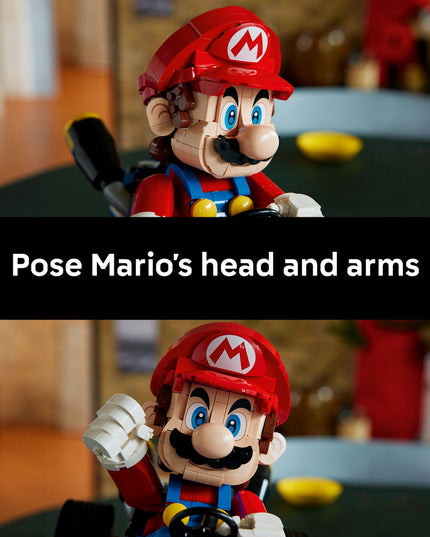 LEGO® Super Mario™: Mario Kart™ – Mario & Standard Kart, Collectible Model 72037