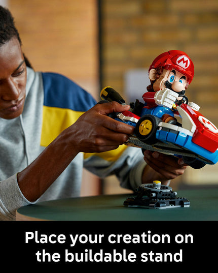 LEGO® Super Mario™: Mario Kart™ – Mario & Standard Kart, Collectible Model 72037