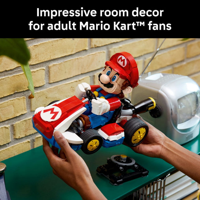 LEGO® Super Mario™: Mario Kart™ – Mario & Standard Kart, Collectible Model 72037