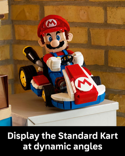 LEGO® Super Mario™: Mario Kart™ – Mario & Standard Kart, Collectible Model 72037