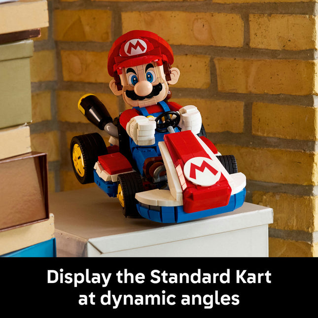 LEGO® Super Mario™: Mario Kart™ – Mario & Standard Kart, Collectible Model 72037