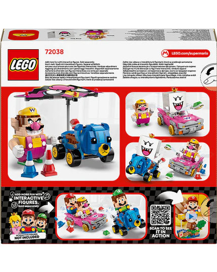LEGO® Super Mario™: Mario Kart™ – Wario & King Boo Figures and 2 Karts 72038