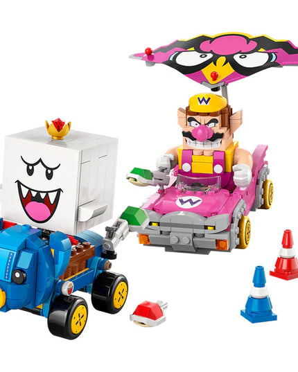 LEGO® Super Mario™: Mario Kart™ – Wario & King Boo Figures and 2 Karts 72038