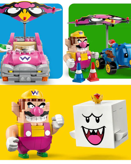 LEGO® Super Mario™: Mario Kart™ – Wario & King Boo Figures and 2 Karts 72038