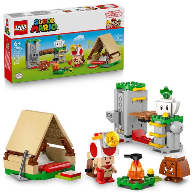 LEGO® Super Mario™ Captain Toad’s Camp Toy for Boys, Girls and Any Fans 72040
