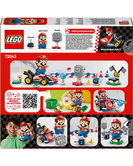 LEGO® Super Mario™: Mario Kart™ – Interactive LEGO® Mario™ & Standard Kart 72043