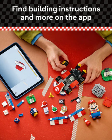 LEGO® Super Mario™: Mario Kart™ – Interactive LEGO® Mario™ & Standard Kart 72043